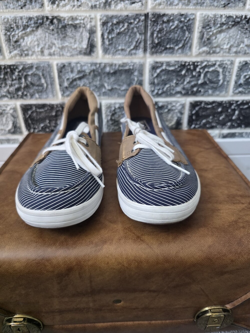 Keds Ortholite Women's Multicolors Striped Loafers Size 9.5 - Picture 7 of 8